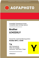 Agfa Photo APB422XLY yellow ink cartridge