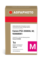 Agfa Photo APCPGI2500XLM magenta ink cartridge