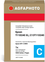 Agfa Photo APET11D240C cyan ink cartridge