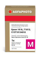 Agfa Photo APET181MD magenta ink cartridge