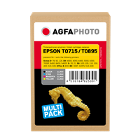 Agfa Photo T0715/T0895BK,C,M,Y multipack black / cyan / magenta / yellow