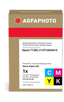 Agfa Photo T1285BK,C,M,Y multipack black / cyan / magenta / yellow