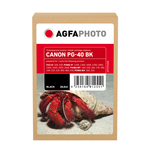 Agfa Photo APCPG40B black ink cartridge