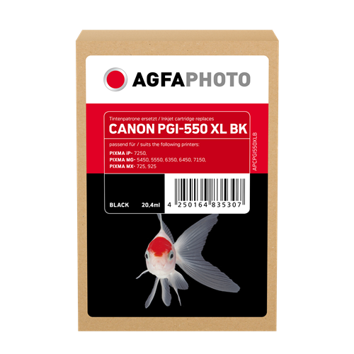 Agfa Photo APCPGI550XLB black ink cartridge