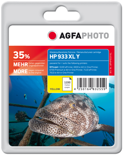 Agfa Photo APHP933YXL yellow ink cartridge
