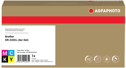 Agfa Photo APTBDR243CLE imaging drum black / cyan / magenta / yellow