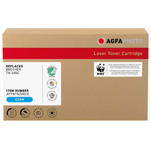 Agfa Photo APTBTN246CE cyan toner