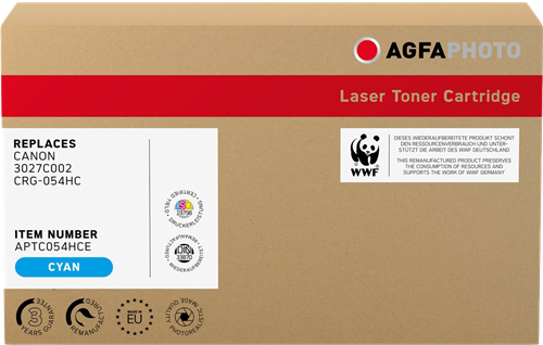 Agfa Photo APTC054HCE cyan toner