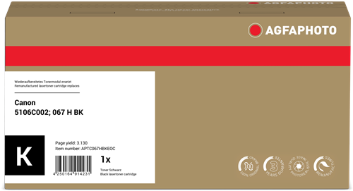 Agfa Photo APTC067HBKEOC black toner
