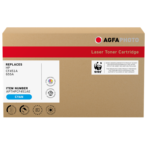 Agfa Photo APTHPCF451AE cyan toner