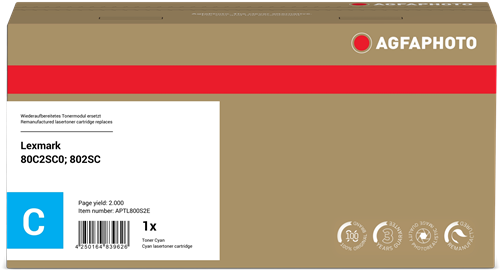 Agfa Photo APTL800S2E cyan toner
