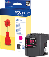 Brother LC121M magenta ink cartridge