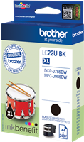 Brother LC22UBK black ink cartridge