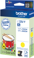 Brother LC22UY yellow ink cartridge