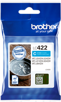Brother LC422C cyan ink cartridge