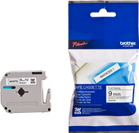 Brother M-K221BZ tape black on white