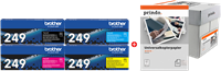 Brother TN-249 MCVP black / cyan / magenta / yellow / White value pack
