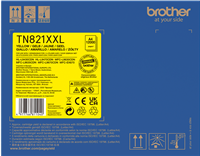 Brother TN-821XXLY yellow toner
