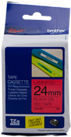 Brother TZe-451 tape black on red