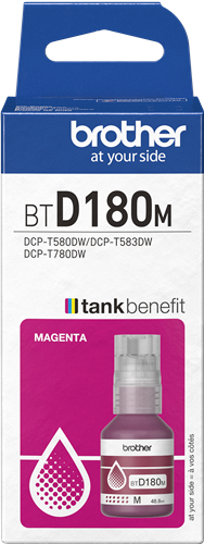 Brother BTD180M magenta ink cartridge