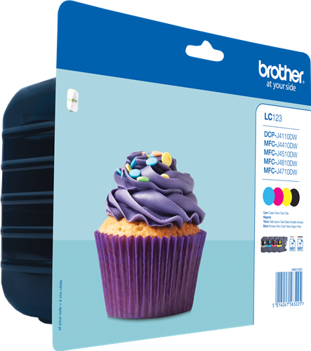 Brother LC-123 multipack black / cyan / magenta / yellow