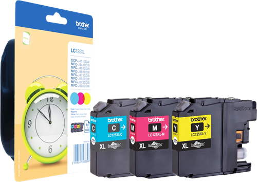 Brother LC-125XL multipack cyan / magenta / yellow