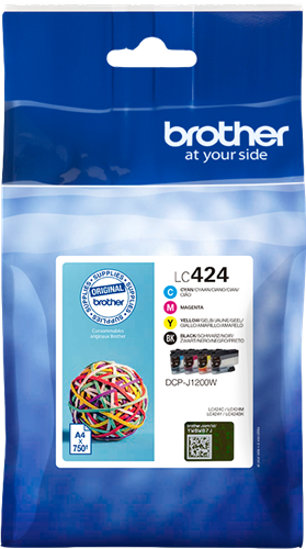 Brother LC-424 multipack black / cyan / magenta / yellow