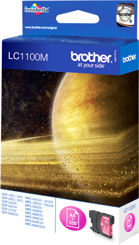 Brother LC1100M magenta ink cartridge