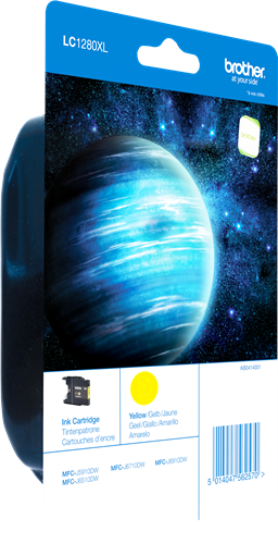 Brother LC1280XLY yellow ink cartridge
