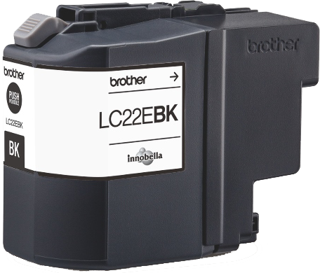 Brother LC22EBK black ink cartridge