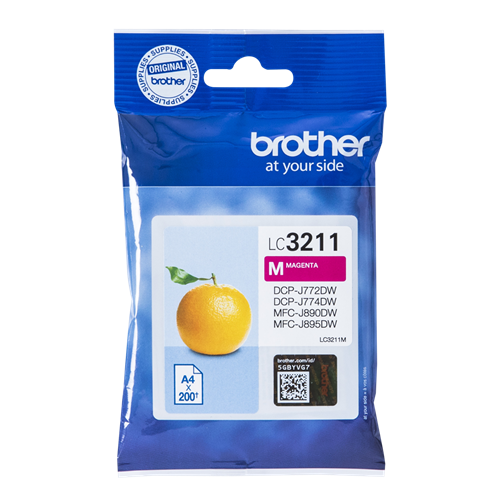 Brother LC3211M magenta ink cartridge