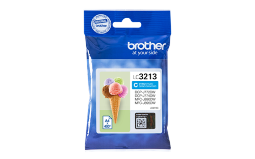 Brother LC3213C cyan ink cartridge