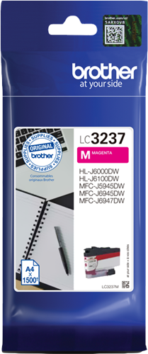 Brother LC3237M magenta ink cartridge