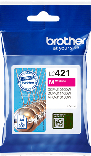 Brother LC421M magenta ink cartridge