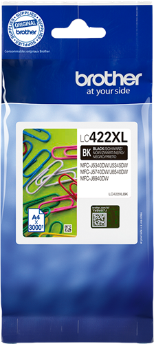 Brother LC422XLBK black ink cartridge