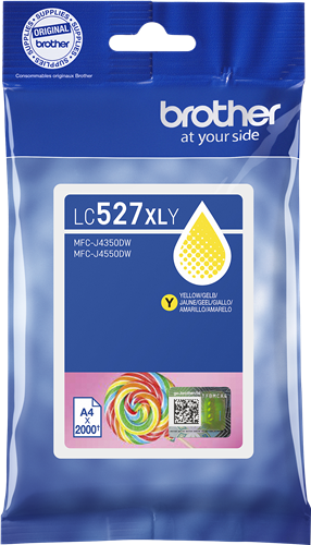 Brother LC527XLY yellow ink cartridge