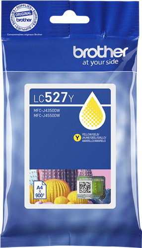 Brother LC527Y yellow ink cartridge
