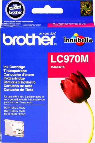 Brother LC970M magenta ink cartridge