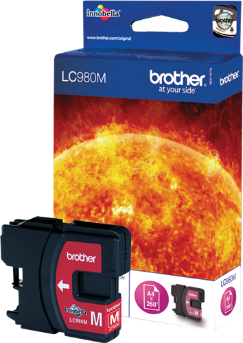 Brother LC980M magenta ink cartridge