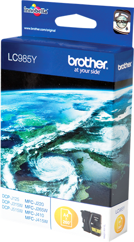 Brother LC985Y yellow ink cartridge