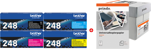 Brother TN-248 MCVP black / cyan / magenta / yellow / White value pack