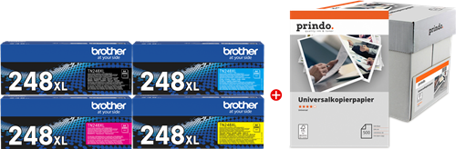 Brother TN-248XL MCVP black / cyan / magenta / yellow / White value pack