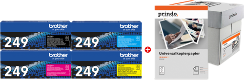 Brother TN-249 MCVP black / cyan / magenta / yellow / White value pack