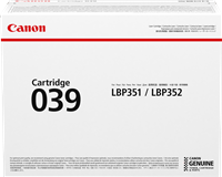 Canon 039 black toner