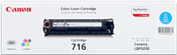 Canon 716c cyan toner