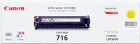 Canon 716y yellow toner