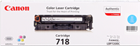 Canon 718 C cyan toner