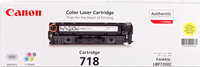 Canon 718 Y yellow toner