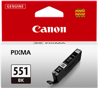 Canon CLI-551BK black ink cartridge