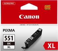 Canon CLI-551BK XL black ink cartridge